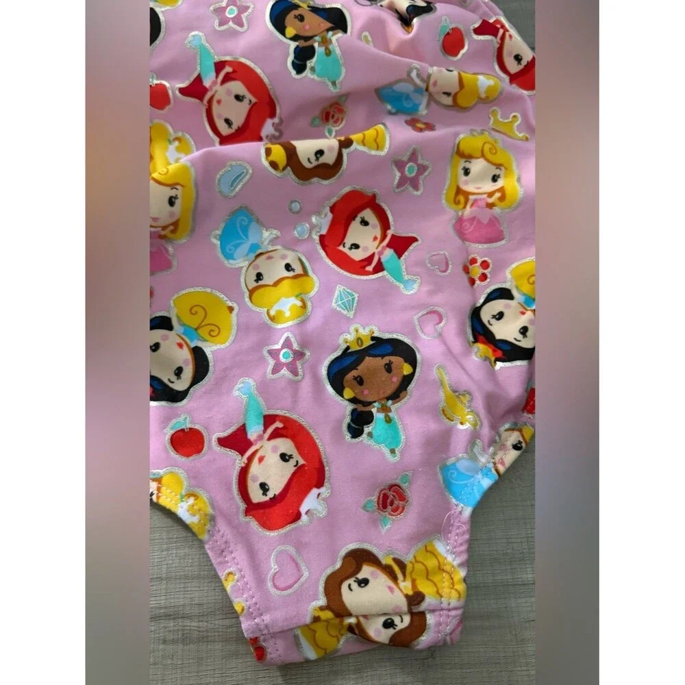 Disney Store Princess Swimsuit One Piece Size 9/10 Ruffle